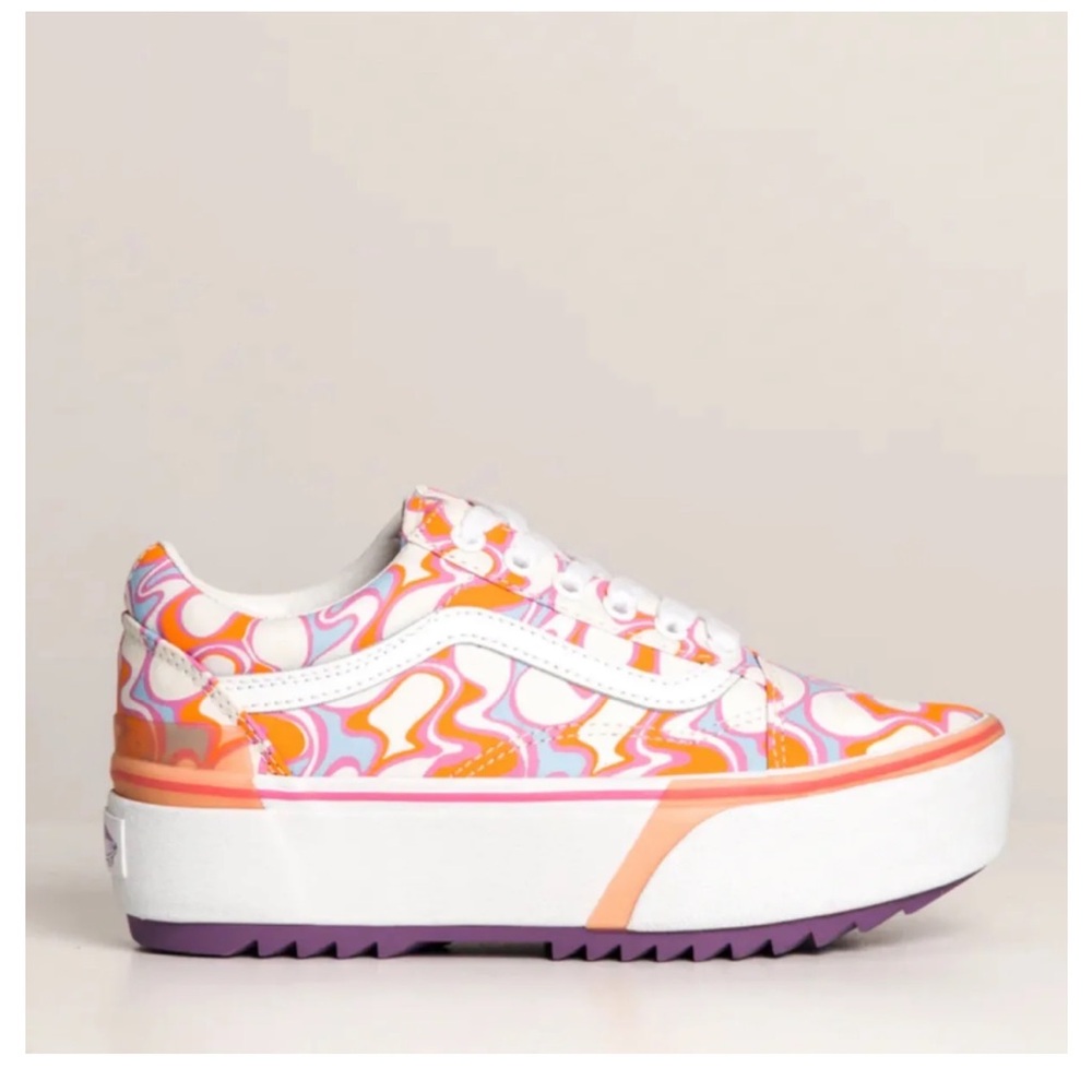 vans old skool stacked uv ink sneaker